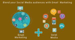 email marketing and social media marketing